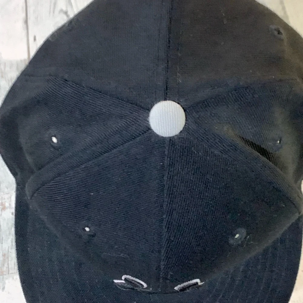 Indianapolis Colts Stitched Black and Tan Cap